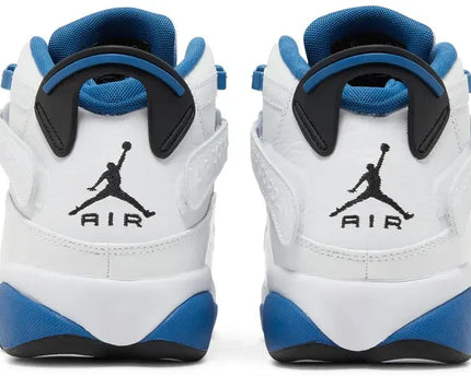 Men's Jordan 6 Rings 'White Dark Marina Blue' Shoes