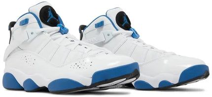 Men's Jordan 6 Rings 'White Dark Marina Blue' Shoes