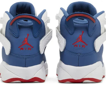 Men's Jordan 6 Rings 'White True Blue' Shoes