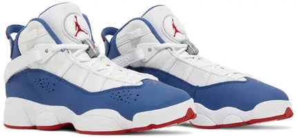 Men's Jordan 6 Rings 'White True Blue' Shoes