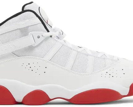 Men's Jordan 6 Rings 'White University Red' Shoes