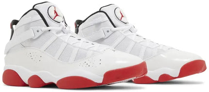 Men's Jordan 6 Rings 'White University Red' Shoes