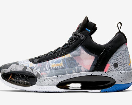 Men's Air Jordan 34 XXXIV Hyper Royal Shoes