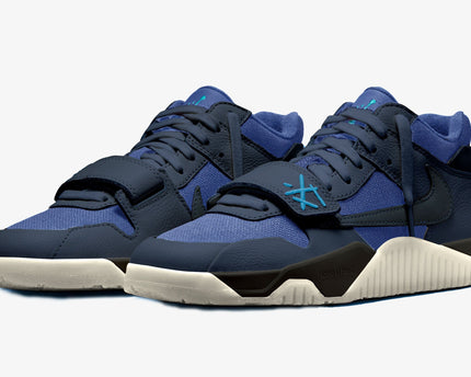 Men's Jordan Jumpman Jack Thunder Blue Shoes