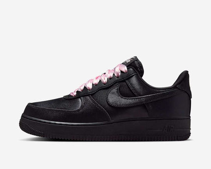 Men's Nike Air Force 1 Low 'Black Satin ' Shoes