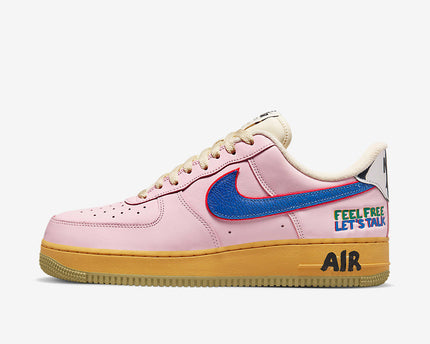 Men's Nike Air Force 1 Low ' Feel Free, LetÃ¢â‚¬â„¢s Talk' Shoes