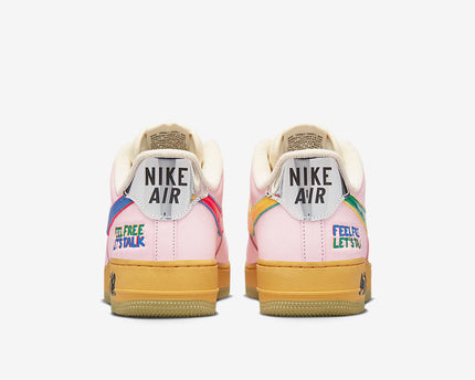 Men's Nike Air Force 1 Low ' Feel Free, LetÃ¢â‚¬â„¢s Talk' Shoes