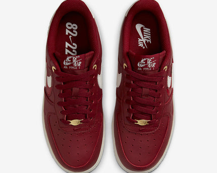 Men's Nike Air Force 1 Low 'History of Logos Ã¢â‚¬â€œ Team Red' Shoes