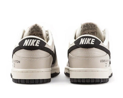 Men's SB Dunk Low x Louis Vuitton Grey Black Sneakers