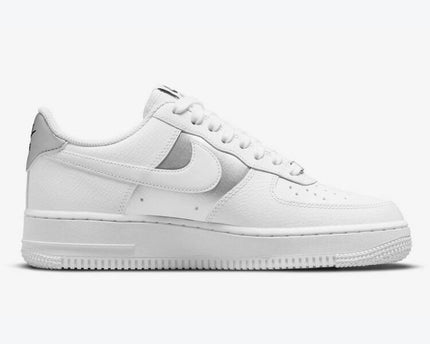 Men's Nike Air Force 1 Low 'Metallic Silver' Shoes