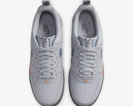 Men's Nike Air Force 1 Low 'Orange And Grey' Shoes