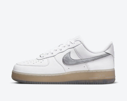 Men's Nike Air Force 1 Low 'White & Metallic' Shoes