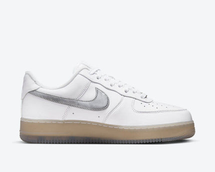 Men's Nike Air Force 1 Low 'White & Metallic' Shoes
