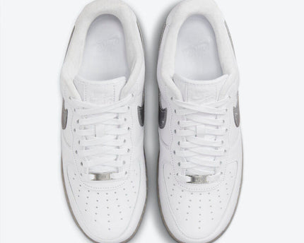 Men's Nike Air Force 1 Low 'White & Metallic' Shoes