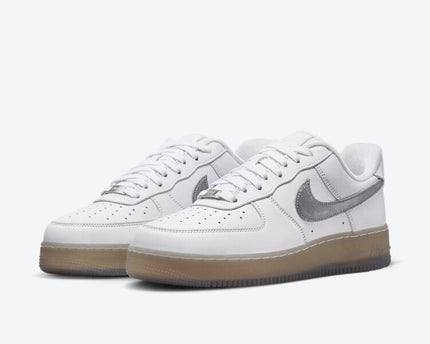 Men's Nike Air Force 1 Low 'White & Metallic' Shoes