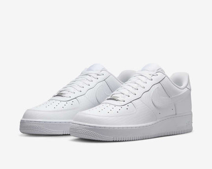 Men's Nike Air Force 1 Low 'White Carbon Fiber' Shoes
