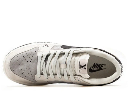 Men's SB Dunk Low x Louis Vuitton Grey Black Sneakers