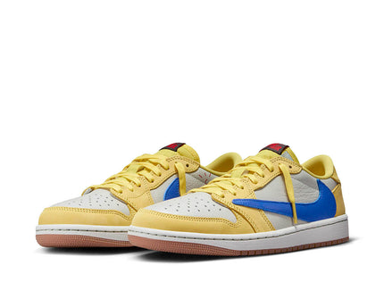 Men's Travis Scott x Air Jordan 1 Low ' Elkins' Shoes