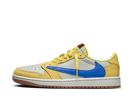 Men's Travis Scott x Air Jordan 1 Low ' Elkins' Shoes