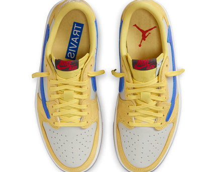 Men's Travis Scott x Air Jordan 1 Low ' Elkins' Shoes