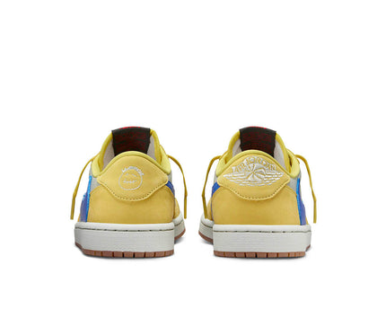Men's Travis Scott x Air Jordan 1 Low ' Elkins' Shoes
