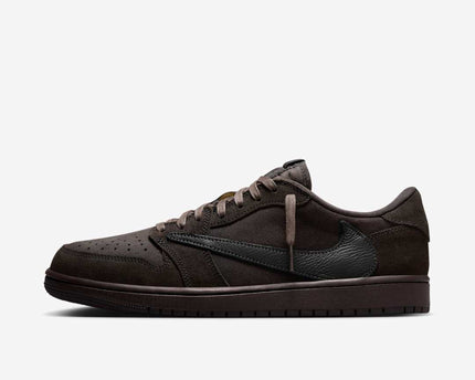 Men's Travis Scott x Air Jordan 1 Low 'Velvet Brown' Shoes