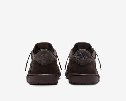 Men's Travis Scott x Air Jordan 1 Low 'Velvet Brown' Shoes