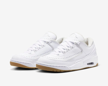 Men's Air Jordan 2/ 3 White Gum Shoes