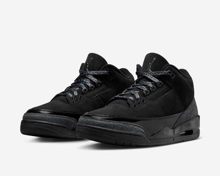 Men's Air Jordan 3 Black Cat Shoes