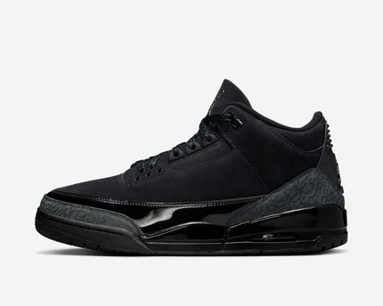 Men's Air Jordan 3 Black Cat Shoes