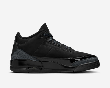 Men's Air Jordan 3 Black Cat Shoes