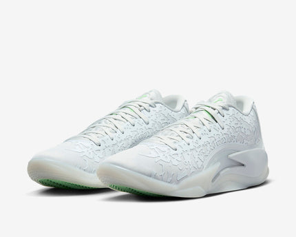 Men's Air Jordan Zion 3 White Vapor Green Shoes
