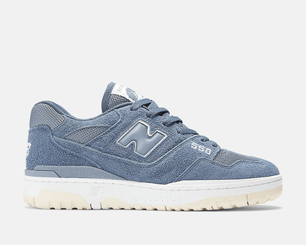Men's New Balance 550 Blue Suede Shoes