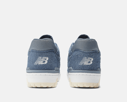Men's New Balance 550 Blue Suede Shoes