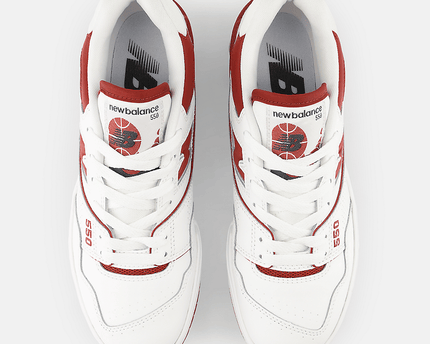 Men's New Balance 550 Brick Red Shoes