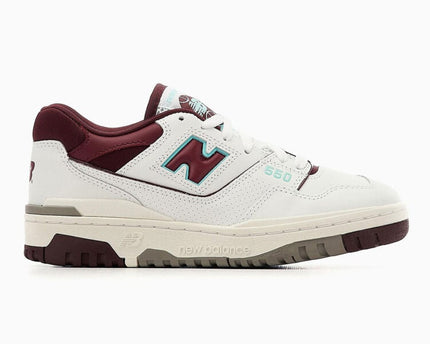 Men's New Balance 550 Burgundy Shoes
