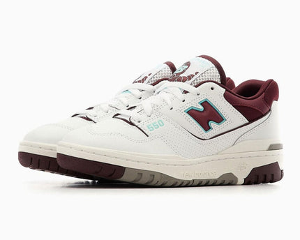 Men's New Balance 550 Burgundy Shoes