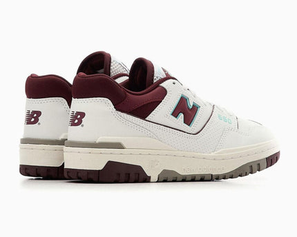 Men's New Balance 550 Burgundy Shoes