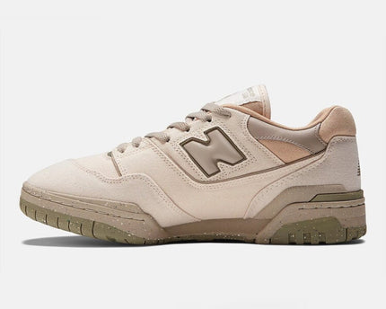 Men's New Balance 550 Cream Canvas Shoes