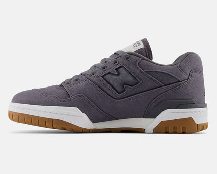 Men's New Balance 550 Grey Canvas Shoes