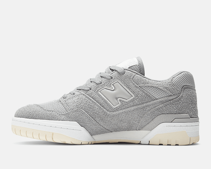 Men's New Balance 550 Grey Suede Shoes