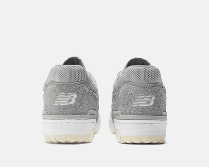 Men's New Balance 550 Grey Suede Shoes