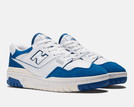 Men's New Balance 550 Royal Toe Shoes