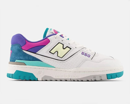 Men's New Balance 550 Teal Pink Shoes