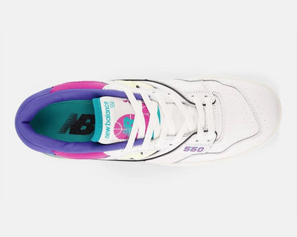 Men's New Balance 550 Teal Pink Shoes