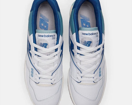 Men's New Balance 550 White Blue Shoes