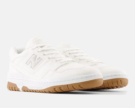 Men's New Balance 550 White Canvas Shoes
