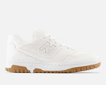 Men's New Balance 550 White Canvas Shoes