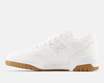 Men's New Balance 550 White Canvas Shoes