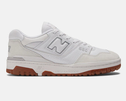 Men's New Balance 550 White Gum Shoes